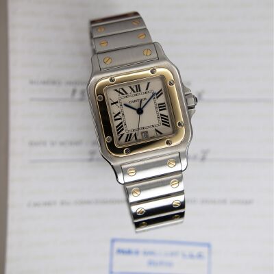 Montre Cartier Santos Galbée GM