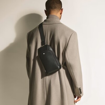 Sac Montblanc On-Body Moyen Modèle en Cuir Sartorial