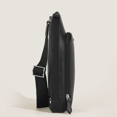 Sac Montblanc On-Body Moyen Modèle en Cuir Sartorial