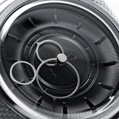 Montre Beaubleu La Pièce n°2 - Noir automatique cadran noir bracelet en acier 39 mm