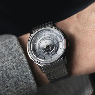 Montre Beaubleu La Pièce n°2 - Argent automatique cadran argent bracelet en acier 39 mm