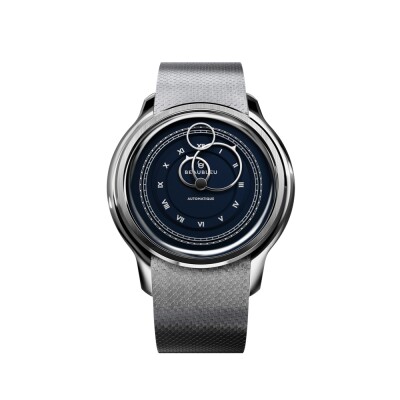 Montre Beaubleu La Pièce n°1 - Bleu Empire automatique cadran bleu bracelet en acier 39 mm