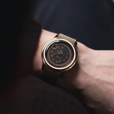 Montre Beaubleu La Pièce n°1 - Moka automatique cadran marron bracelet en cuir 39 mm