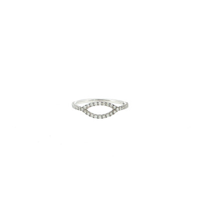 Bague Frojo Marquise en or blanc et diamants