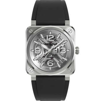 BR03 Skeleton Acier 41mm