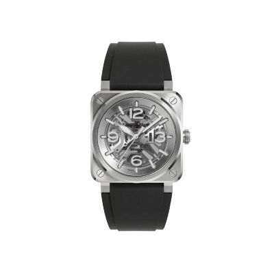 BR03 Skeleton Acier 41mm