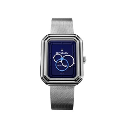 Montre Beaubleu Ecce Figura Smalt bracelet acier