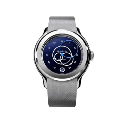 Montre BeauBleu Ecce Smalt bracelet acier