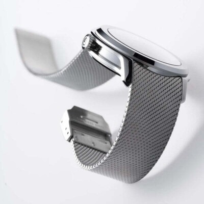 Montre BeauBleu Ecce Smalt bracelet acier
