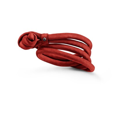 Bracelet Ole Lynggaard sweet drops soie orange small