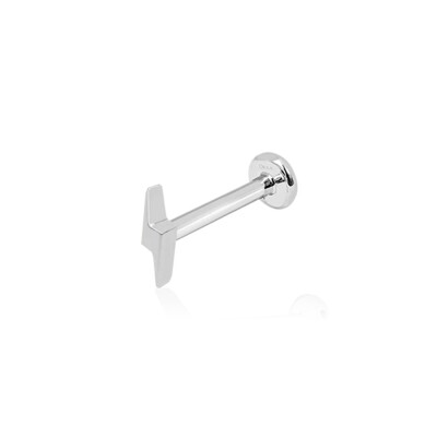 Piercing Djula flash en or blanc