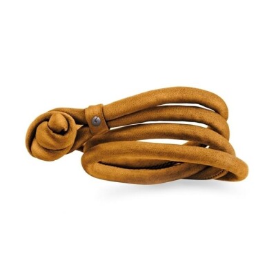 Bracelet Ole Lynggaard sweet drops soie camel small
