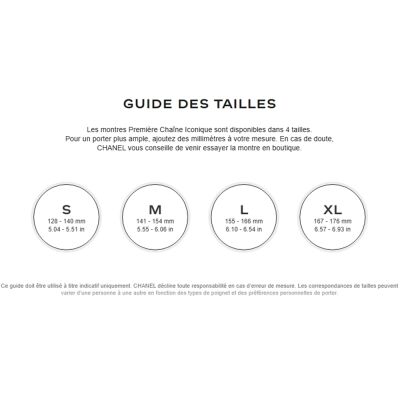 Montre CHANEL Première Chaîne Iconique