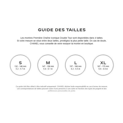 Montre CHANEL Première Chaîne Iconique Double Tour