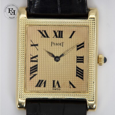 Montre Piaget finition "Clous de Paris"