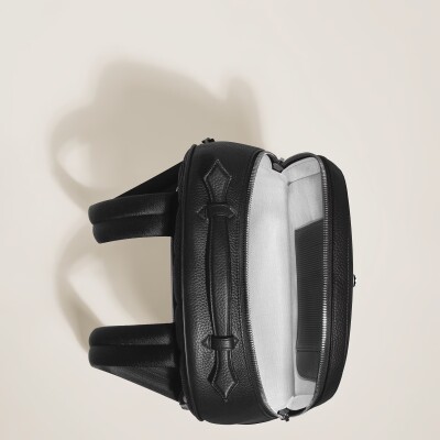 Sac à dos Montblanc companion en cuir noir