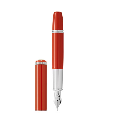 Stylo plume Montblanc Heritage Rouge et Noir « Baby » édition spéciale corail