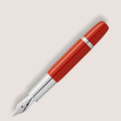 Stylo plume Montblanc Heritage Rouge et Noir « Baby » édition spéciale corail