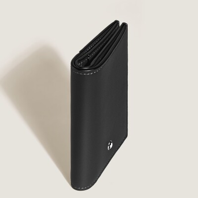 Portefeuille Montblanc 4CC en cuir soft