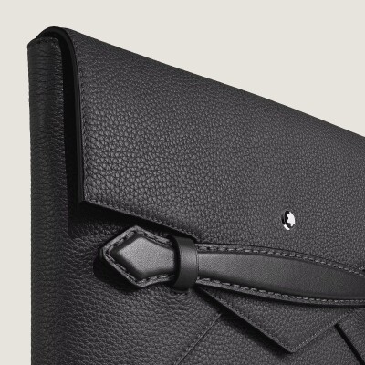 Pochette Montblanc enveloppe noir