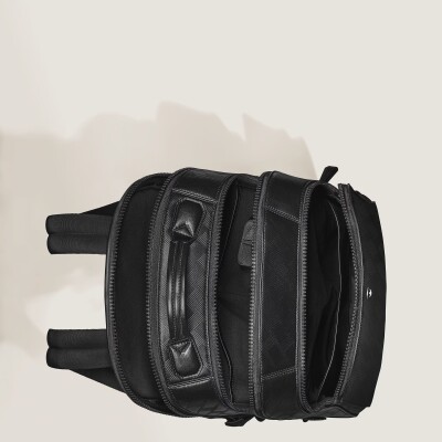 Sac à dos Montblanc moyen modèle avec 3 compartiments en cuir Extreme