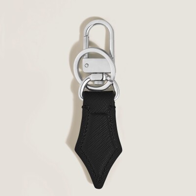Porte-clés Montblanc en cuir Sartorial noir