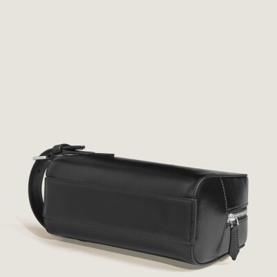 Trousse de toilette Montblanc en cuir Meisterstück noir