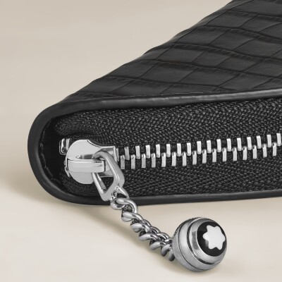 Etui Montblanc pour 1 instrument d'écriture en cuir embossé croco
