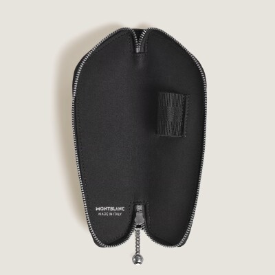 Etui Montblanc pour 1 instrument d'écriture en cuir embossé croco