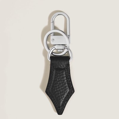 Porte-clés Montblanc plume en cuir Meisterstück noir