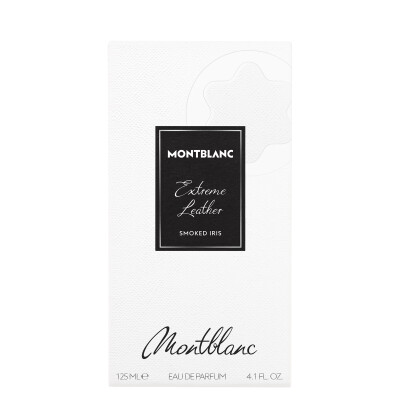 Montblanc collection extreme leather eau de parfum, 125 ml