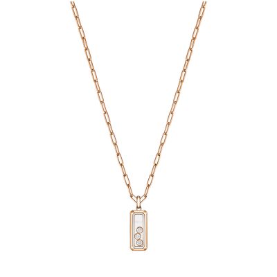 Pendentif Chopard Happy Diamonds en or rose et diamants