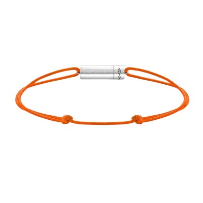 Bracelet le gramme cordon câble orange le 5g