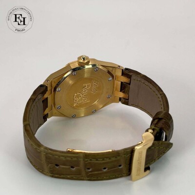 Montre Audemars Piguet Royal Oak Lady or jaune