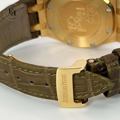 Montre Audemars Piguet Royal Oak Lady or jaune