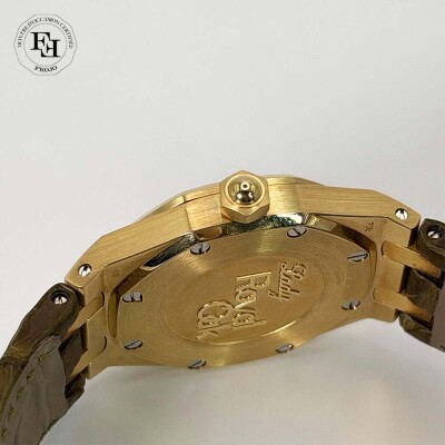 Montre Audemars Piguet Royal Oak Lady or jaune