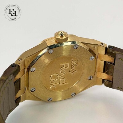 Montre Audemars Piguet Royal Oak Lady or jaune