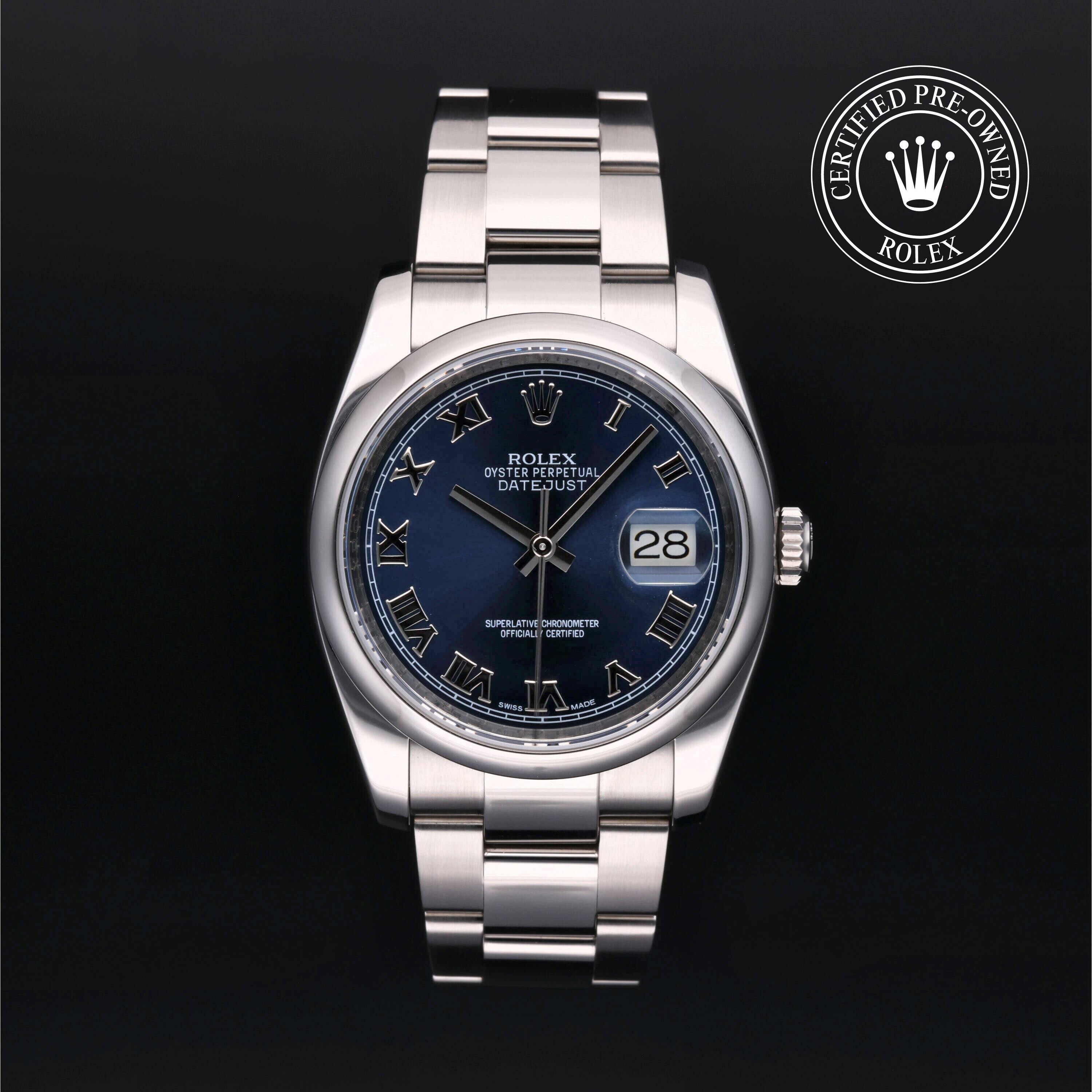 Rolex Datejust 36 en Acier M116200-0062 chez Frojo