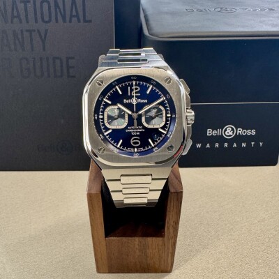 Montre Bell & Ross BR 05 Chrono Blue Steel