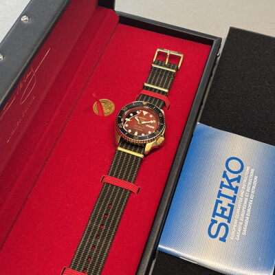 Montre Seiko 5 SRPH80K1 Edition limitée Brian May