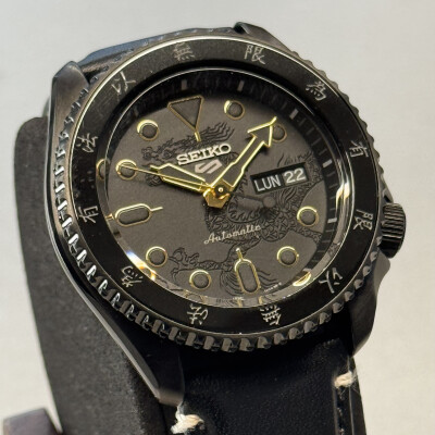 Montre Seiko 5 Sports Bruce Lee Édition limitée SRPK39K1