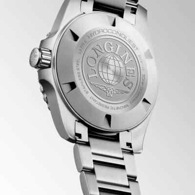 Montre Longines HydroConquest 42mm L3.788.4.70.6 Bracelet milanais + Bracelet "H" L600174088 ( 2 bracelets )