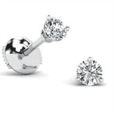 Boucles D'oreilles Diamants