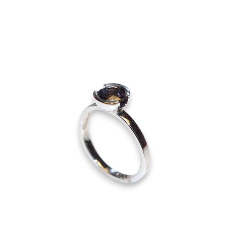 Bague Or Blanc, Iolite