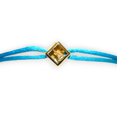 Bracelet Architecture Or Jaune, Dé de Voyage