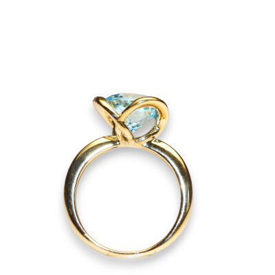 Bague Topaze, Or Jaune