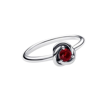 Bague Cercles de l’Éternité Rouge