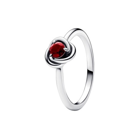 Bague Cercles de l’Éternité Rouge