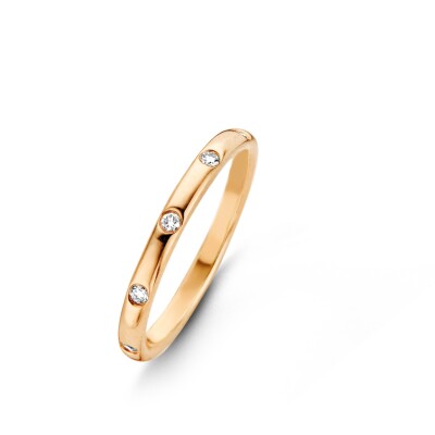 Bague Ischia Basics, Diamants Or Jaune