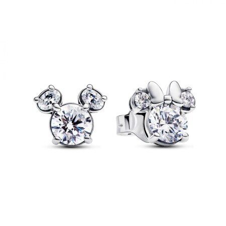 Clous d’Oreilles Disney Mickey et Minnie Scintillants